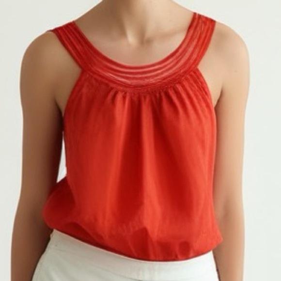 Andree Vibrant Red Tank Top - Picture 5 of 5